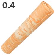 Коврик для йоги ЭВА 173х61х0,4 см (оранжевый Мрамор) E40029 10021454
