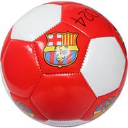 E40759-2 Мяч футбольный "Barcelona", машинная сшивка (красно/белый) 10021798