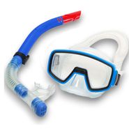 E41225 Набор для плавания детский маска+трубка (ПВХ) (синий) 10021820