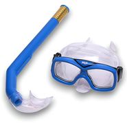 E41234 Набор для плавания детский маска+трубка (ПВХ) (синий) 10021829