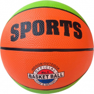 B32224-1 Мяч баскетбольный №7, (зелено/оранжевый) 10021853