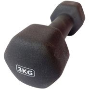 Гантель неопреновая 3,0 кг (черная) (1 шт.) HKDB118-3.0 10021899
