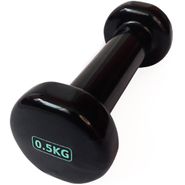 Гантель виниловая 0,5 кг (черная) HKDB115-0.5 10021900