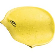 Шапочка для плавания силиконовая взрослая (желтая) E41558 10021932