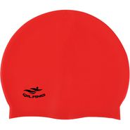 Шапочка для плавания силиконовая взрослая (красная) E41563 10021937