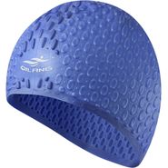 Шапочка для плавания силиконовая Bubble Cap (синяя) E41538 10021949