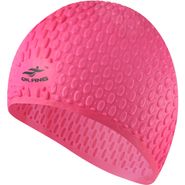 Шапочка для плавания силиконовая Bubble Cap (розовая) E41543 10021954