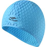 Шапочка для плавания силиконовая Bubble Cap (голубая) E41545 10021956
