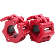 E42117 Замки для грифа пластик система LOCK-JAW PRO (d 25) (красный) 10022145