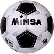 Мяч футбольный Minsa B5-9035 (черный) E39970/5-9035-1 размер 5 10022153