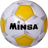 Мяч футбольный Minsa B5-9035 (желтый) E39970/5-9035-3 размер 5 10022155
