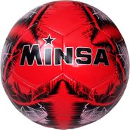 Мяч футбольный Minsa B5-8901 (красный) E39970/5-8901-1 размер 5 10022157