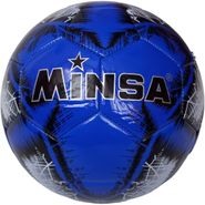 Мяч футбольный Minsa B5-8901 (синий) E39970/5-8901-2 размер 5 10022159