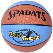 Мяч баскетбольный ПУ (коричневый/голубой) E33494-1 размер 7 10022221