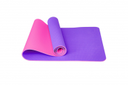 Коврик для йоги ТПЕ 183х61х0,6 см (фиолетово/розовый) E42688-5 10022259
