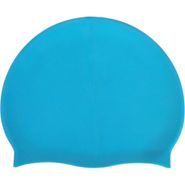 E42800 Шапочка для плавания силиконовая Взрослая (голубая) GETSPORT 10022273
