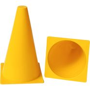 Конус разметочный размер h-22см (желтый) 10022351