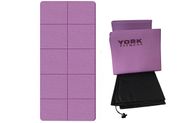 E43887 Коврик "York Fitness" ТПЕ Складной в сумке 183см x 61см x 0.4см (фиолетовый) GETSPORT 10022563