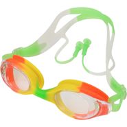 Очки для плавания детские FINS3 (оранжево-желто-зеленые) E43184-3 10022585