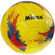 E43210 Мяч футбольный №5 "Minsa 5-9328" (желтый) 10022674