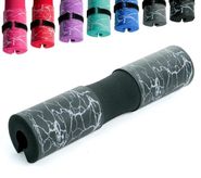 E45497 Накладка на штангу анатомическая с ремнями (графитовая с рисунком) 10022697