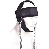 E45722 Суппорт-лямка для тренировки мышц шеи с подбородком (нейлон) 10022705