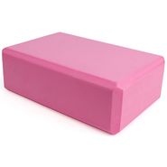 BE100-3 Йога блок полумягкий (розовый) 223х150х76мм., из вспененного ЭВА 10022729