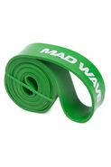 MAD WAVE Long resistance band Зеленый 22.7-54.5 kg