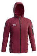 MAD WAVE Cloud CPWZ zip-hoodie men Бордовый XXL M0951 03 8 25W