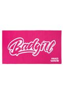 MAD WAVE Microfiber towel Bad Girl Розовый 80*140 cm M0765 07 1 00W