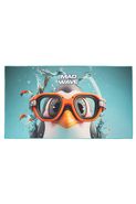MAD WAVE Microfiber towel Penguin Голубой 80*140 cm M0765 08 1 00W