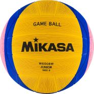 Мяч для водного поло MIKASA W6008W Junior желтый-синий-розовый