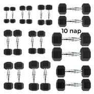 Гантельный ряд DFC от 1 кг до 10 кг DFC DB001-1_10