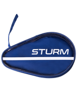 Чехол для ракетки для настольного тенниса STURM CS-02 для одной ракетки синий-прозрачный УТ-00013116