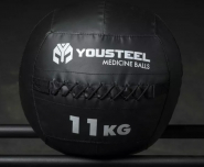 Медицинский мяч YOUSTEEL вес 11 кг, диаметр 35,5 см YOUSTEEL