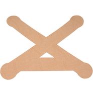 Тейп динамический PosturePals X tape, арт. PP-X-TS, преднарезка, р. S, 5 шт. в уп., телесный DYNAMIC PP-X-TS