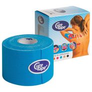 Тейп кинезиологический CureTape Blue, 5 см x 5 м, арт. 160134, голубой CURETAPE 160134