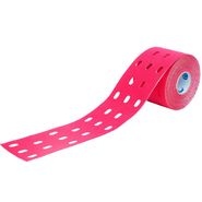 Тейп кинезиологический CureTape Punch Pink, 5 см x 5 м, арт. 160684, перфорированный, розовый CURETAPE 160684