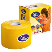 Тейп кинезиологический CureTape Yellow, 5 см x 5 м, арт. 161087, желтый CURETAPE 161087