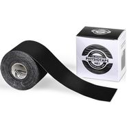 Тейп кинезиологический PhysioTape No.1 Black, 5 см x 5 м, арт. 161100, черный PHYSIOTAPE 161100