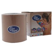 Тейп кинезиологический CureTape Neutral, 7.5 см x 5 м, арт. 160257, телесный CURETAPE 160257
