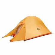 Палатка сверхлегкая  Naturehike Сloud up 1 NH18T010-T одноместная с ковриком, оранжевая, 6927595730546 Naturehike