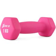 Гантель неопреновая Start Up HY-D-021 1 кг розовый Start Up 371376
