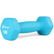 Гантель неопреновая Start Up HY-D-021 1 кг голубой Start Up 371378
