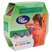 Тейп кинезиологический CureTape Giant Roll Green, 5 см x 31.5 м, арт. 161308, зеленый CURETAPE 161308