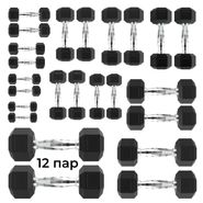 Гантельный ряд DFC от 1 кг до 15 кг DFC DB001-1_15