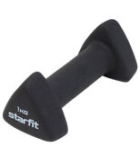 Гантель неопреновая STARFIT DB-205 1 кг, черный