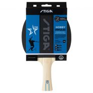 Ракетка для настольного тенниса Stiga Hobby Impulse WRB, арт.1210-6418-01, для начин., накл.1,6 мм ITTF, прям. ручка STIGA 1210-6418-01