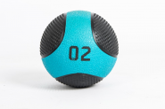 Медбол LIVEPRO 2 кг каучук Solid Medicine Ball LP8112-02