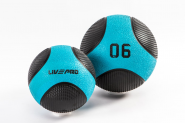 Медбол LIVEPRO 6 кг каучук Solid Medicine Ball LP8112-06